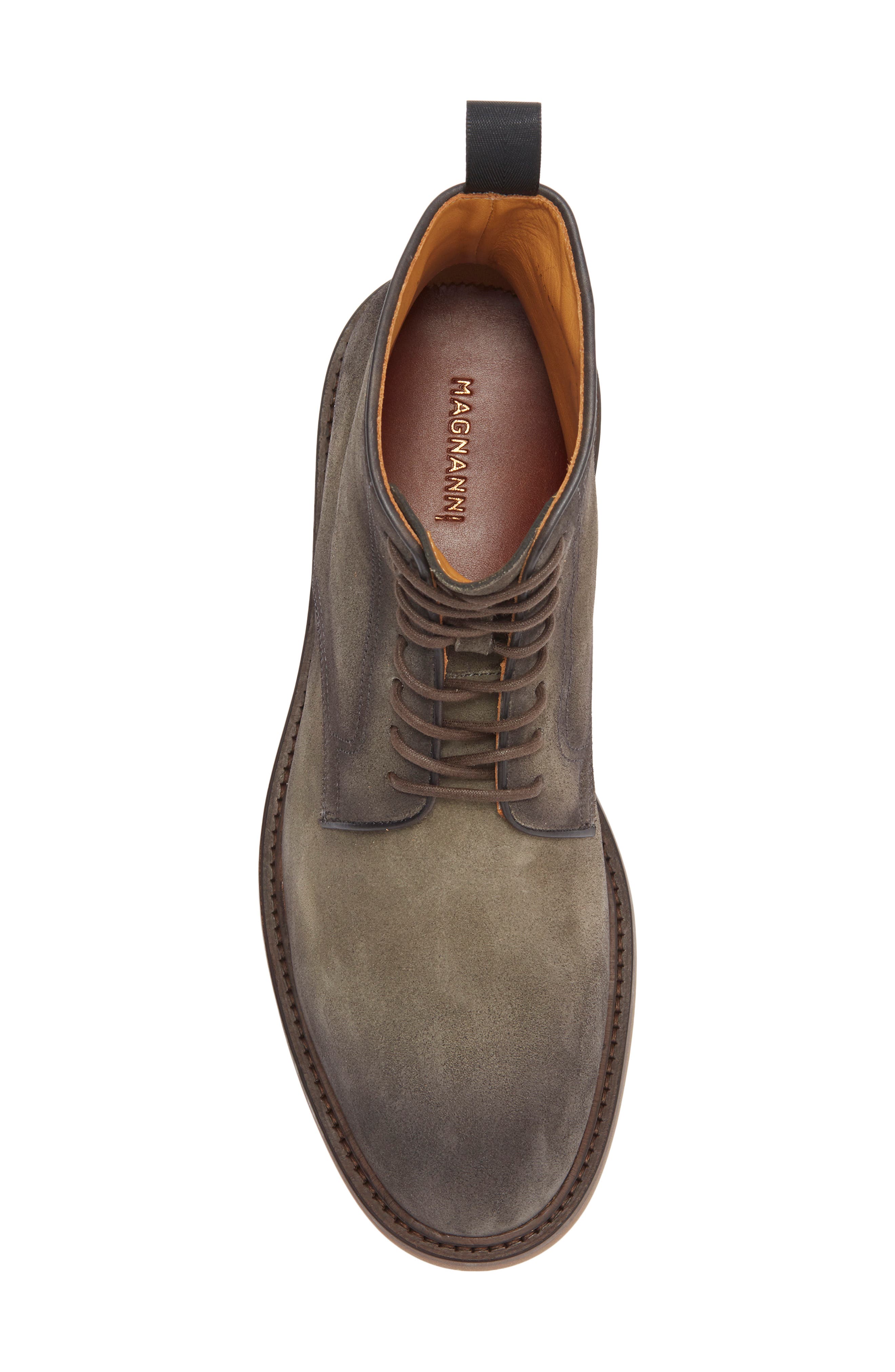 Magnanni Cody Combat Boot, Alternate, color, Safari/ Grey