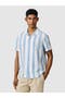  Wide Blue Stripe