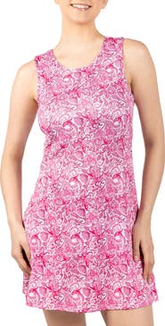 TailorByrd Paisley Print Sleeveless Performance Dress