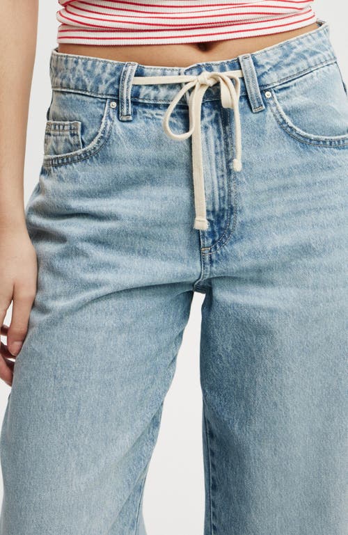 Cotton On Relaxed Wide Jean In Pearl Blue
