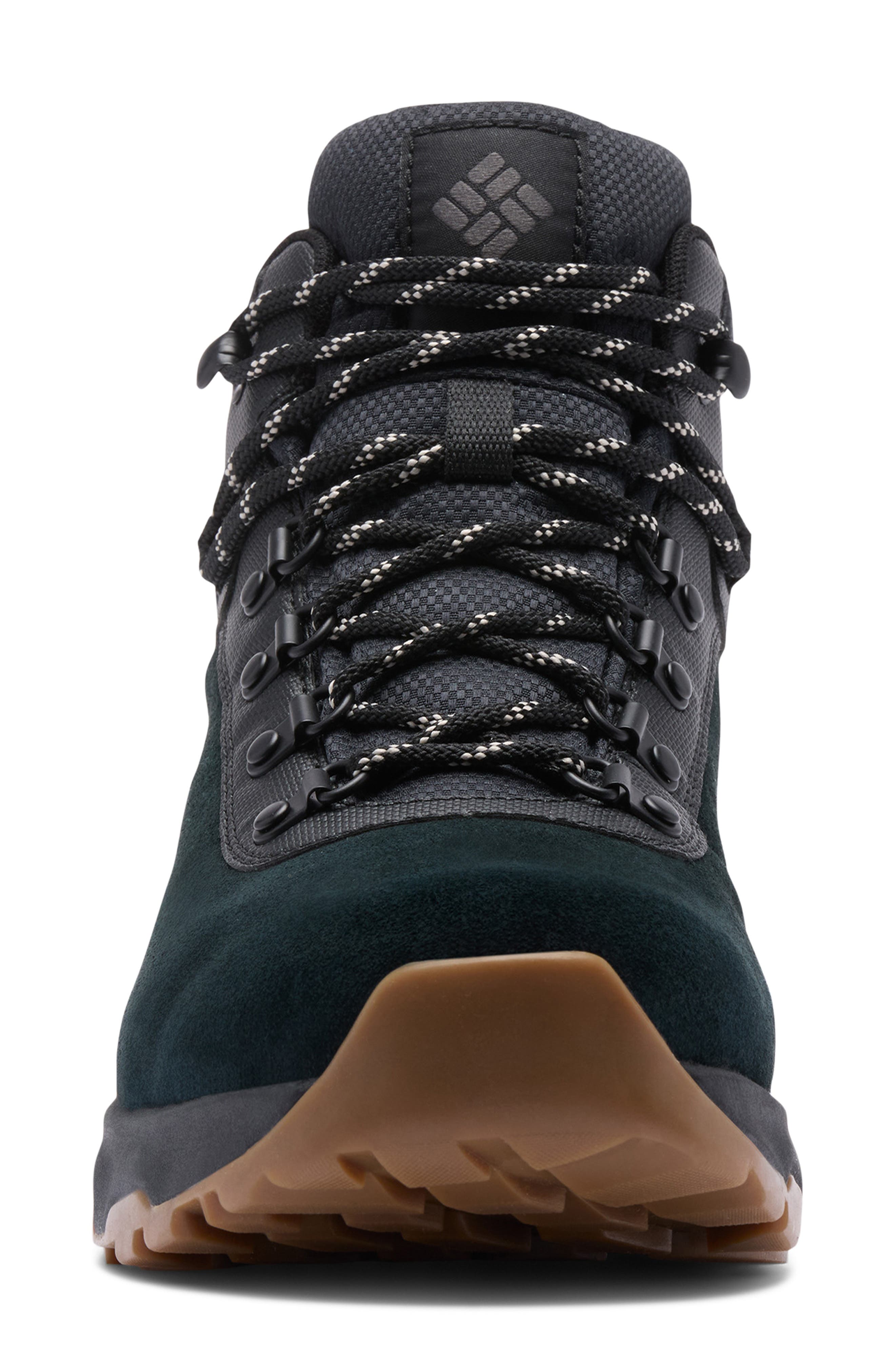 Columbia Newton Wander<sup>™</sup> Waterproof Hiking Boot, Alternate, color, Black/ Black