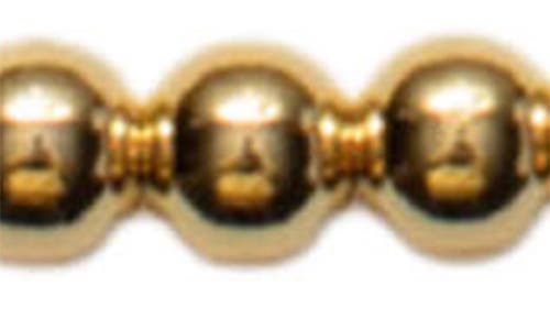 Argento Vivo Sterling Silver 18 Karat Gold Plate Sphere Necklace In Gold