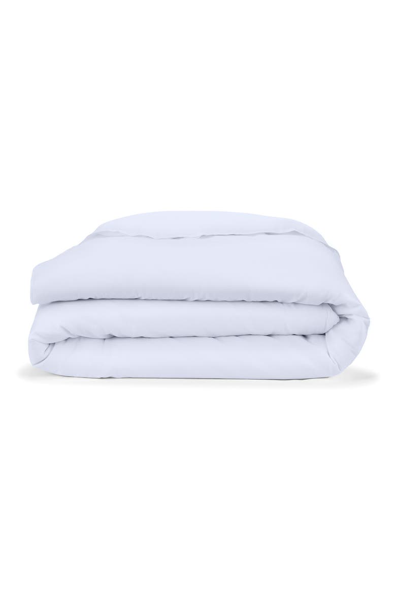 Supersoft Duvet Cover, Main, color, WHITE