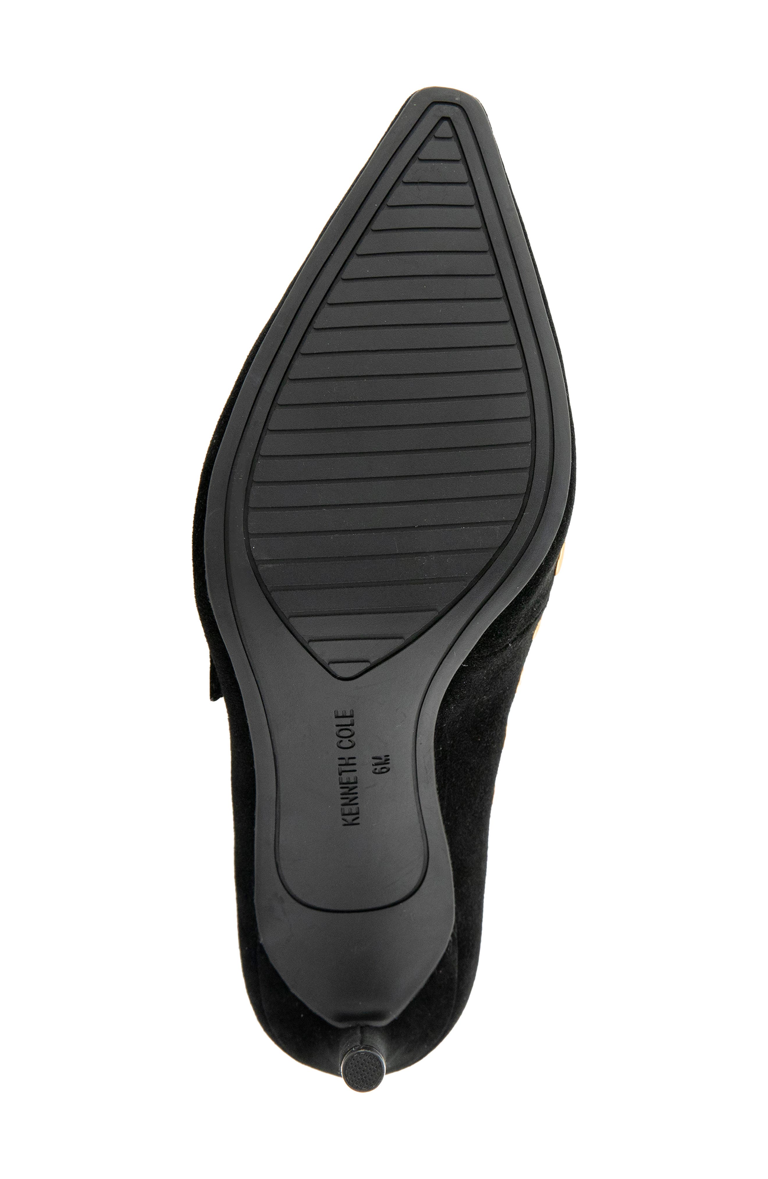 Qupid Stud Pump, Alternate, color, BLACK SUEDE