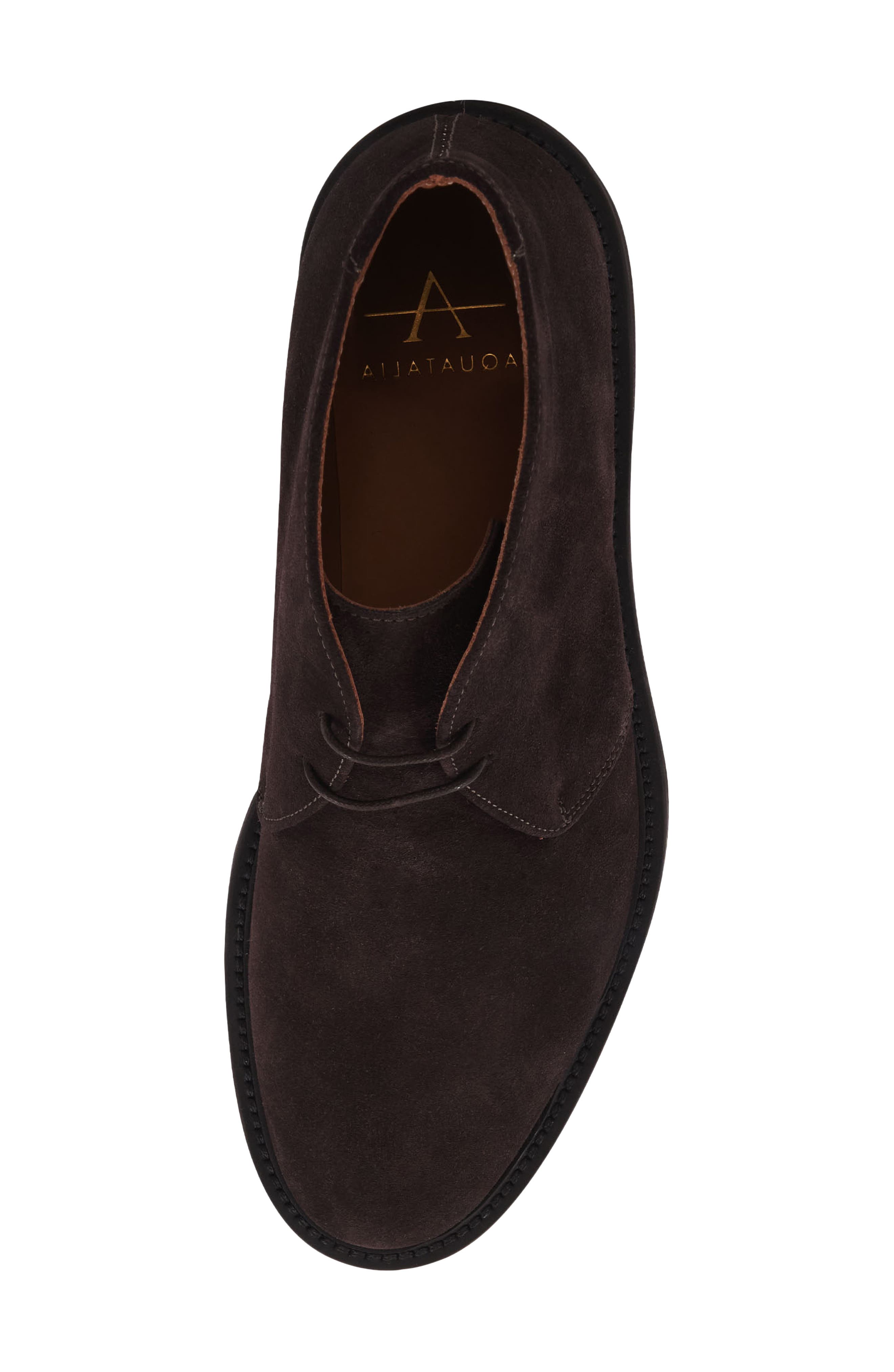 Golliard Water Resistant Chukka Boot, Alternate, color, DARK BROWN SUEDE