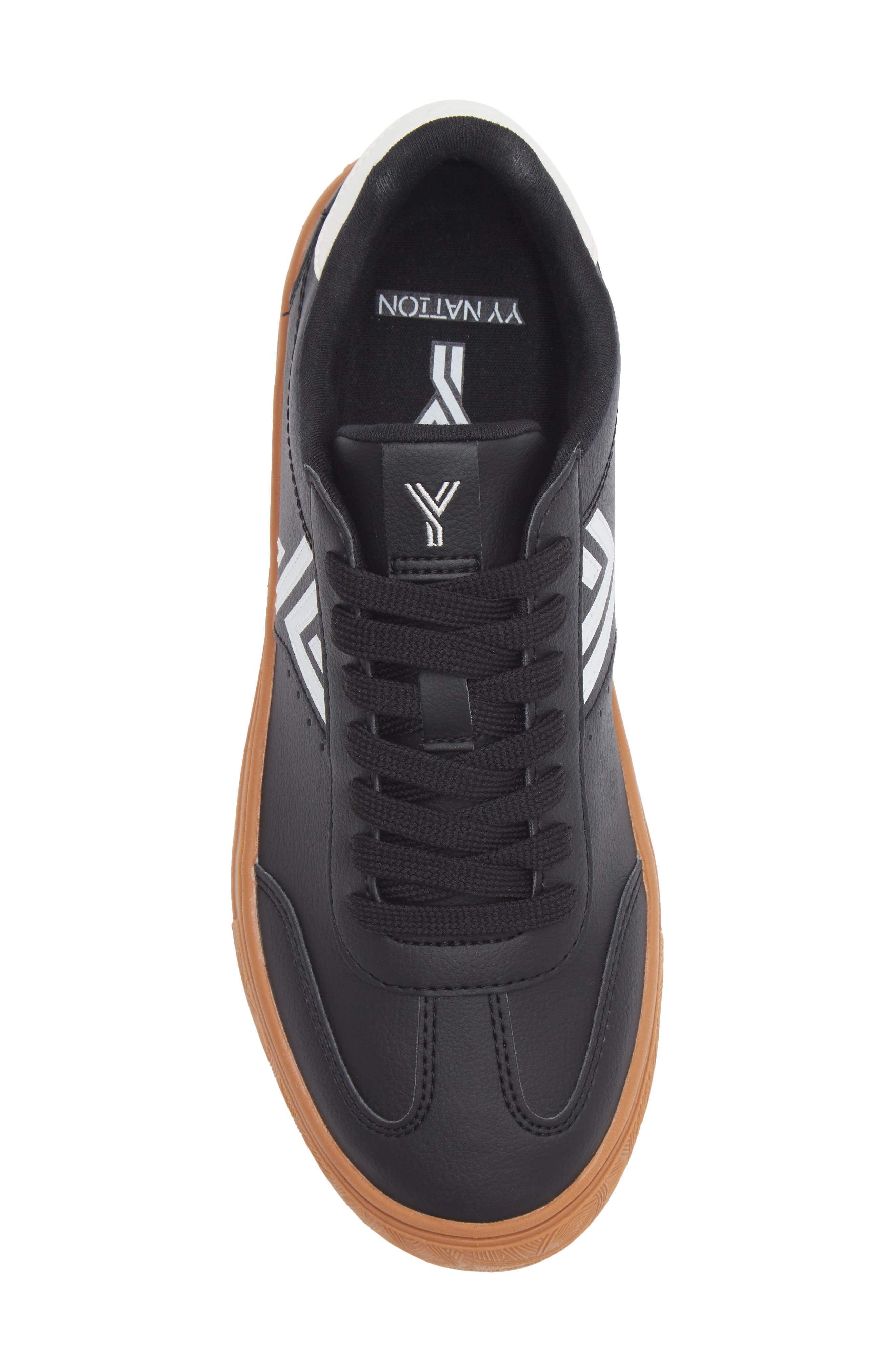 YY Nation Stratus Cactus Sneaker, Alternate, color, Black / White / Gum