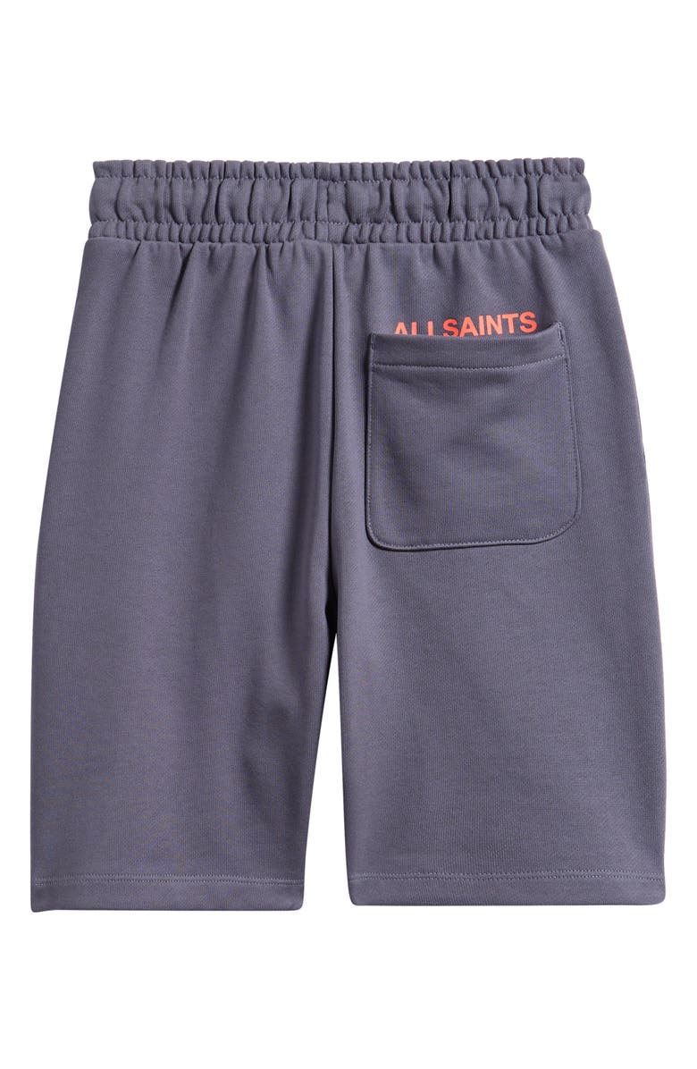 smALLSAINTS by ALLSAINTS Kids' Underground Logo Sweat Shorts, Alternate, color, Blue