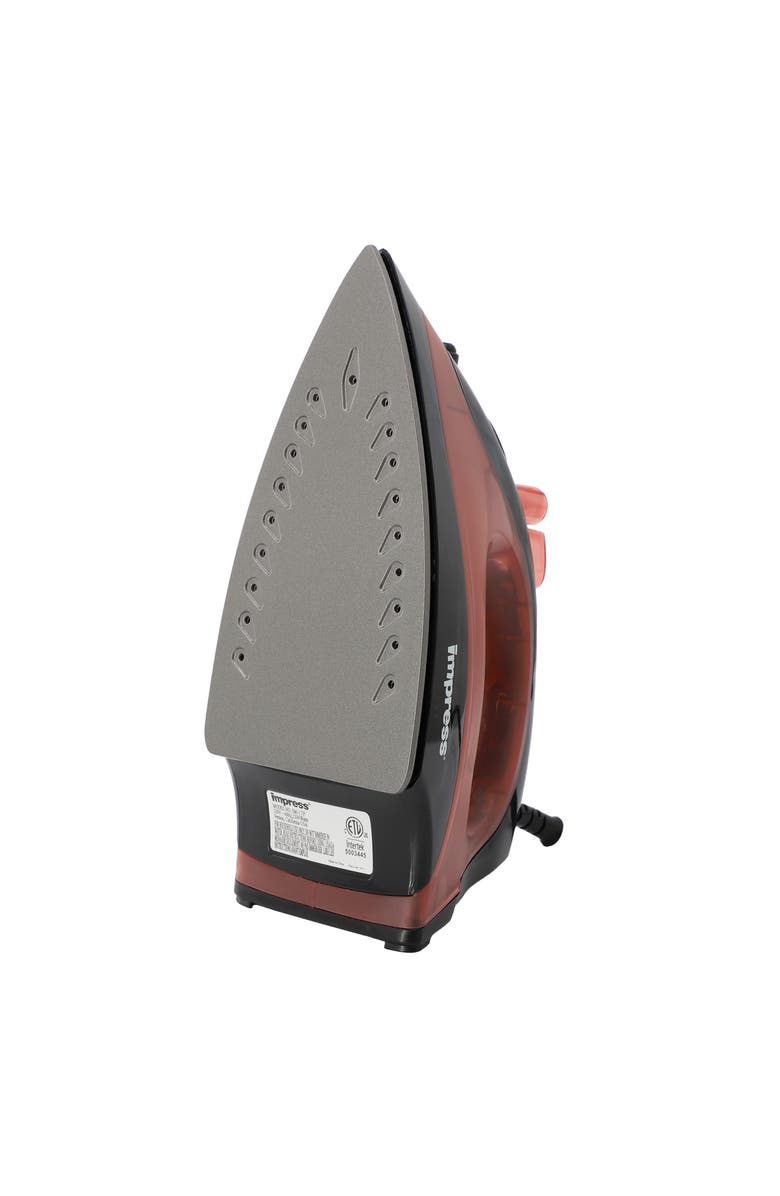 Impress Compact & Lightweight Steam & Dry Iron, Alternate, color, Red