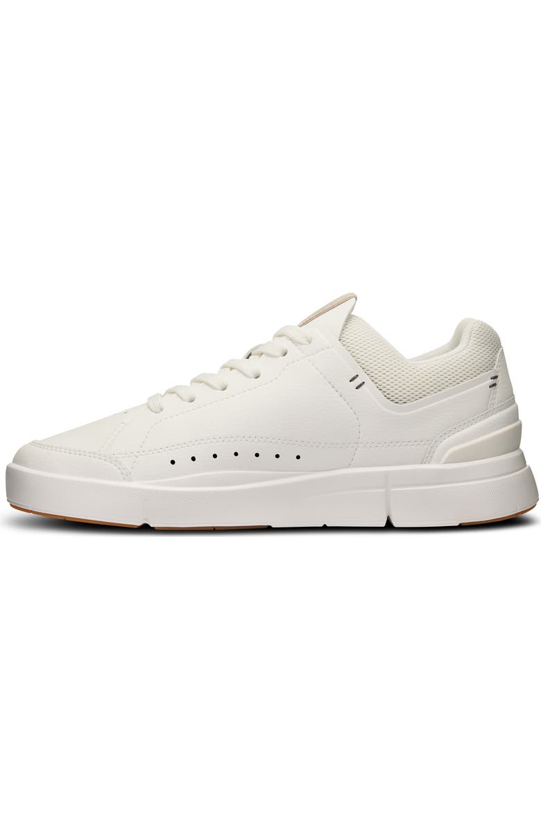 On THE ROGER Centre Court Tennis Sneaker, Alternate, color, White/Gum