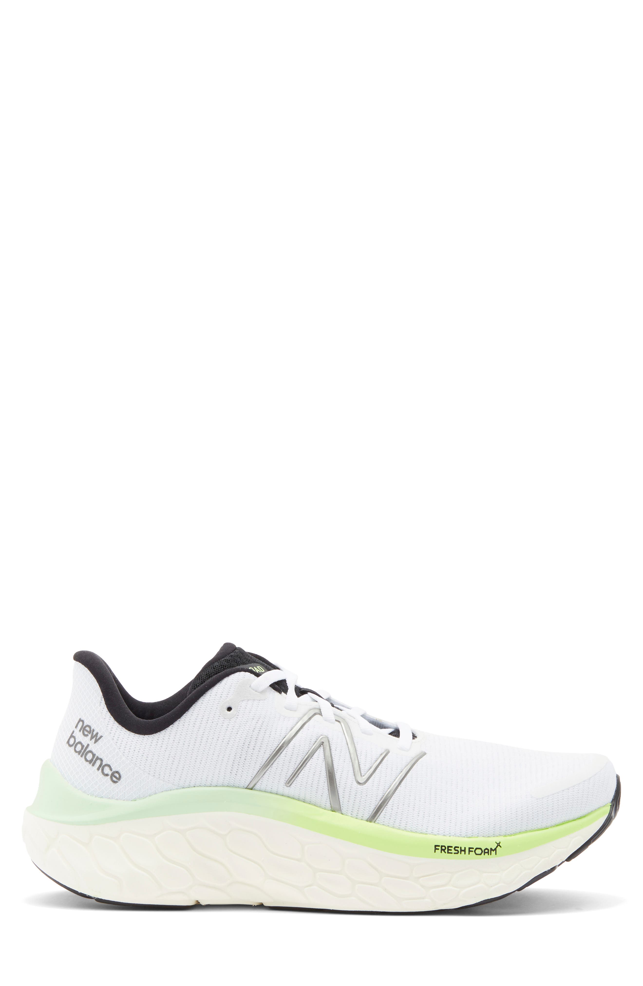 New Balance Fresh Foam X Kaiha Road Running Shoe, Alternate, color, White/ Mint Flash