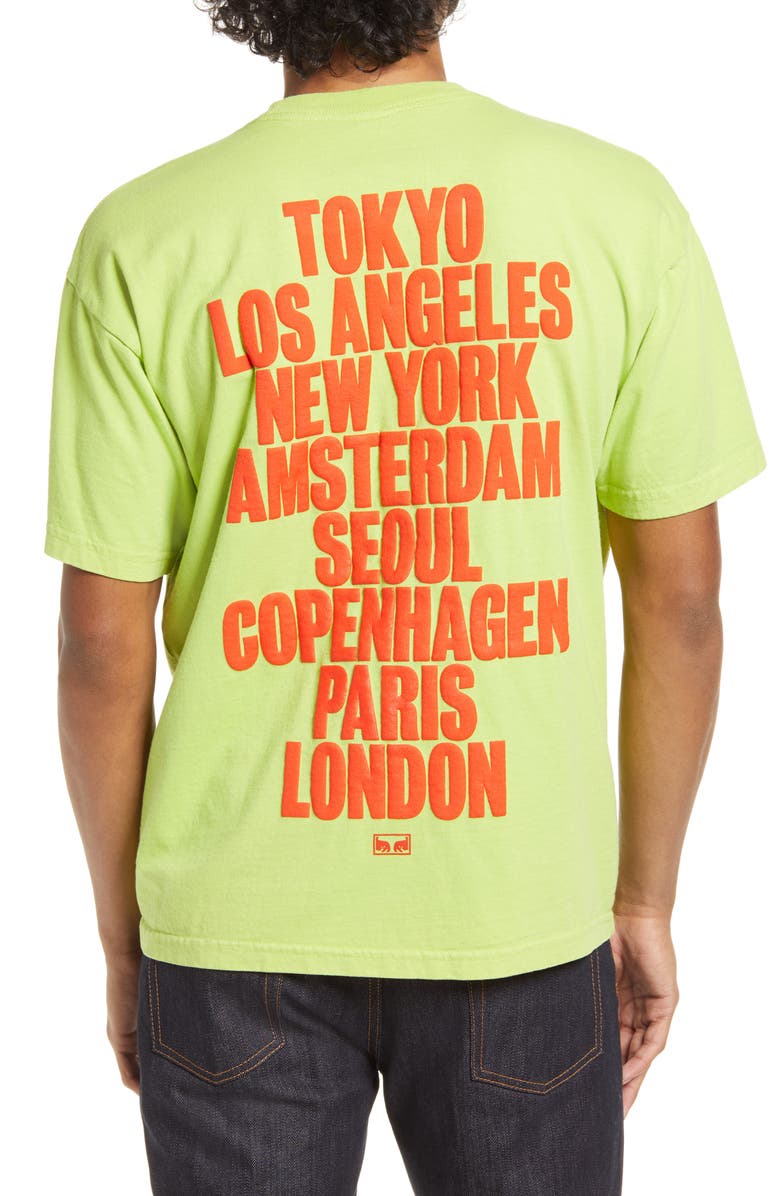 Obey International Cities II Graphic Tee, Alternate, color, 