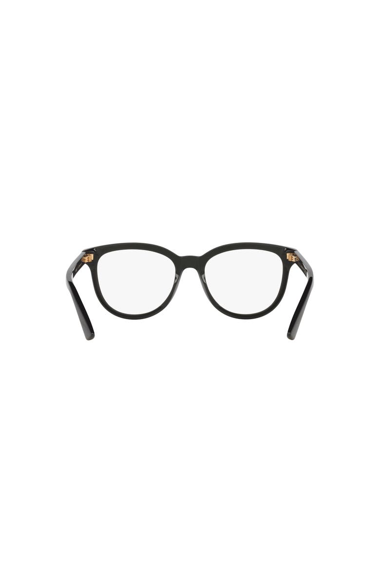 Gucci 52mm Cat Eye optical glasses, Alternate, color, Black