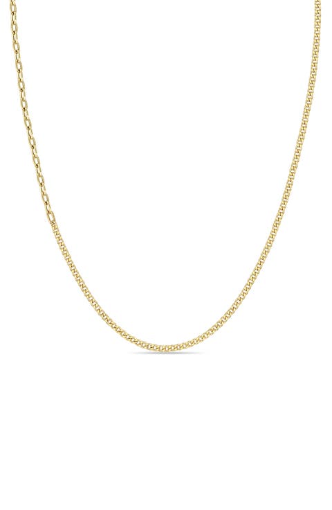 Mixed Chain Necklace