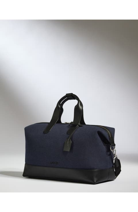 Heritage Overnight Bag in Navy
