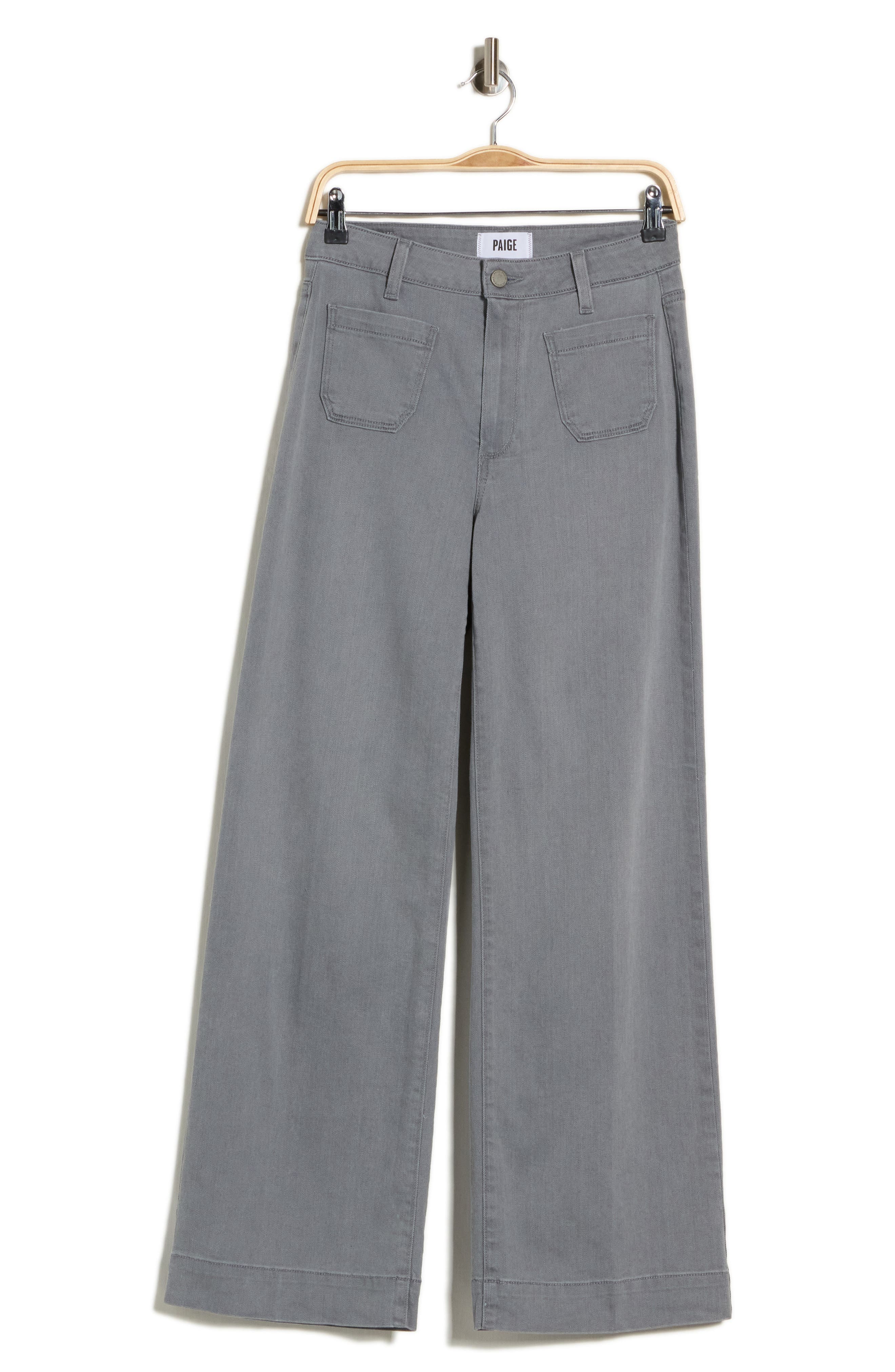 Connie Patch Pocket Wide Leg Jeans