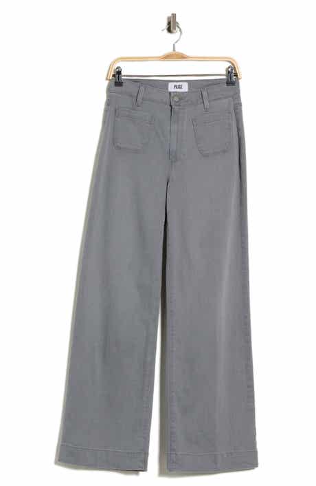 Connie Patch Pocket Wide Leg Jeans