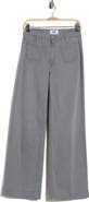 PAIGE Connie Patch Pocket Wide Leg Jeans