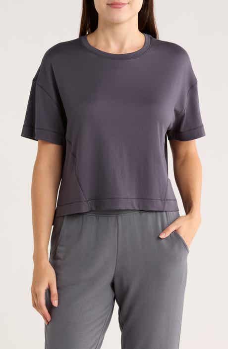 90 DEGREE BY REFLEX Super Soft Echo High/Low Boxy Top