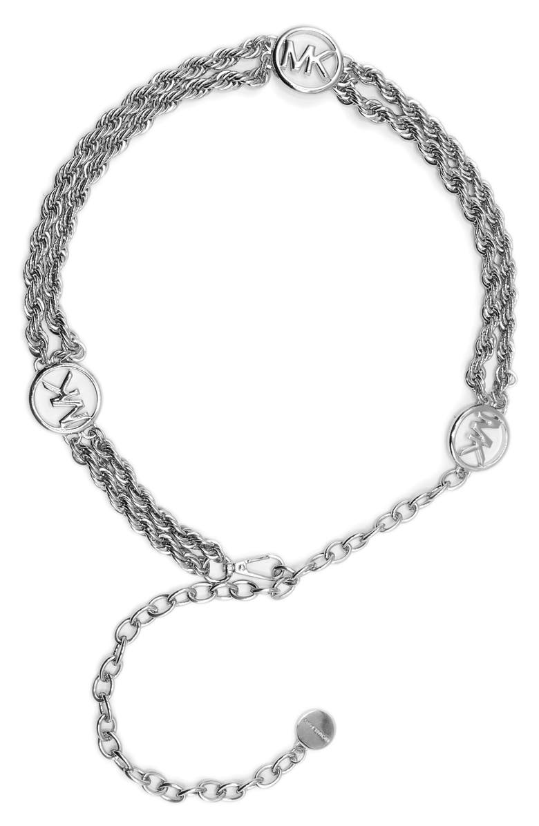 Michael Kors Chain Belt, Alternate, color, 