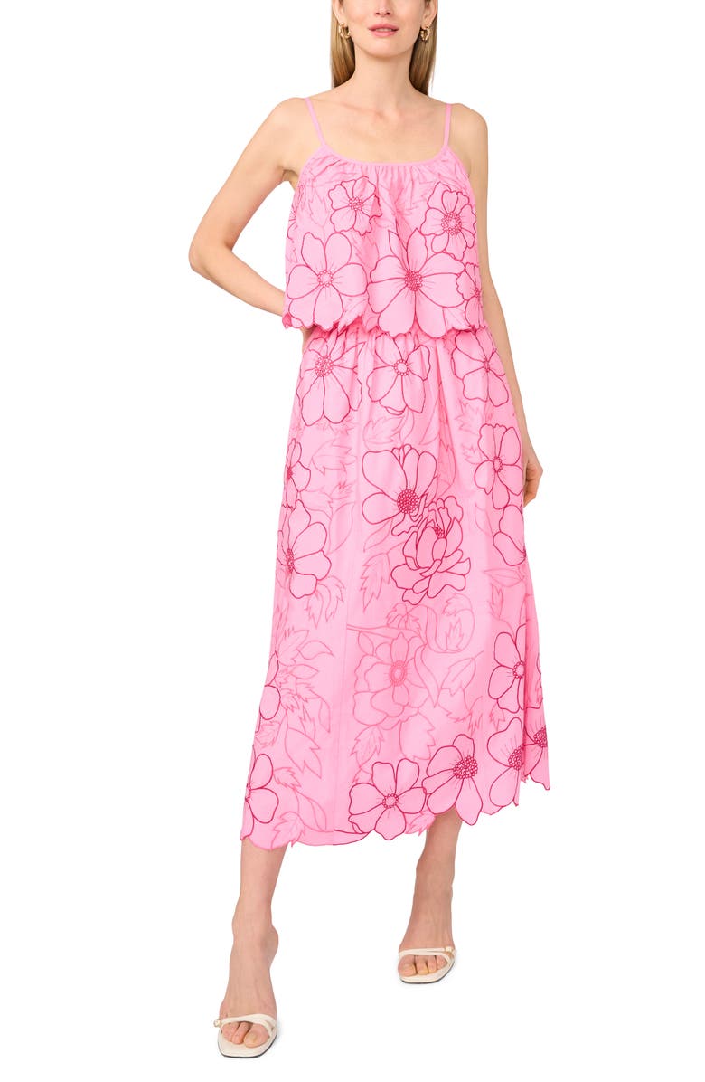 Parker Floral Embroidery Tank, Alternate, color, Sachet Pink