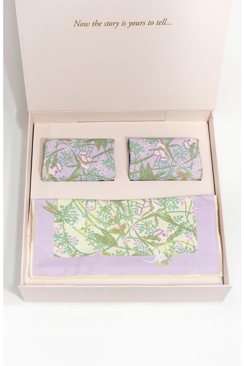 Lovescape Table Linens Set, Alternate, color, Purple