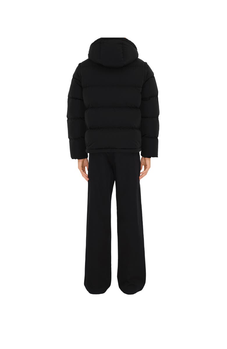 Burberry Detachable Sleeve Nylon Puffer Jacket, Alternate, color, 