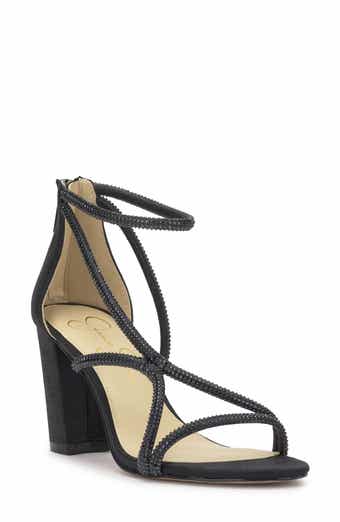 Jessica Simpson Shiny Ankle Strap Sandal