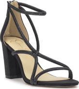 Jessica Simpson Shiny Ankle Strap Sandal