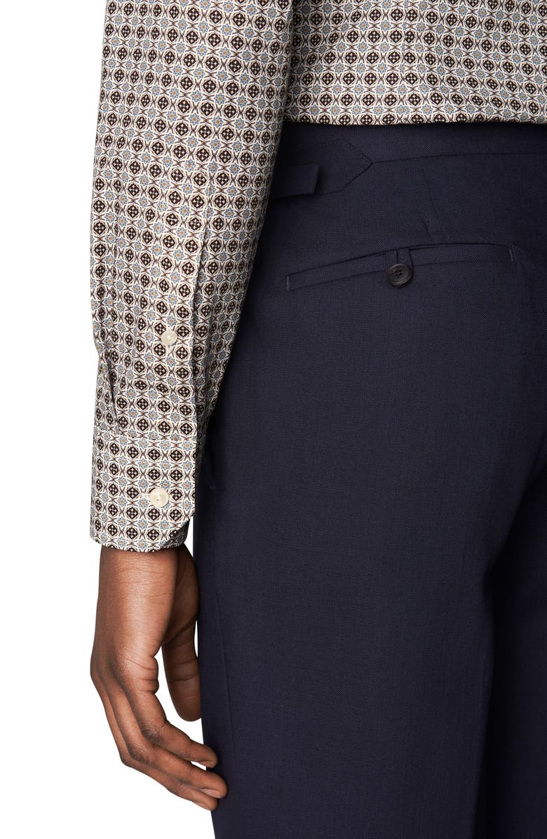 Eton Slim Fit Medallion Print Dress Shirt, Alternate, color,