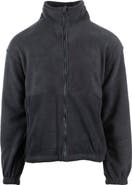 BURNSIDE Polar Fleece Full Zip Jacket