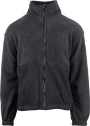 BURNSIDE Polar Fleece Full Zip Jacket