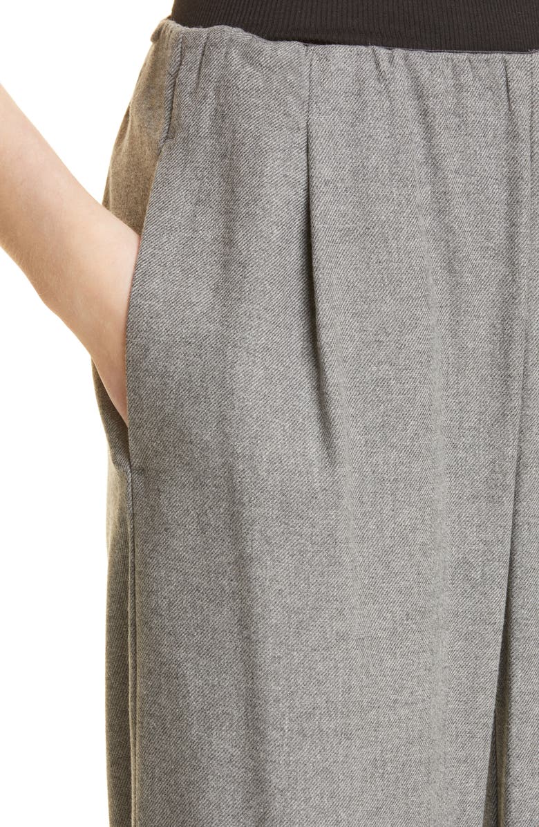 Vince Flannel Pull-On Pants, Alternate, color, 