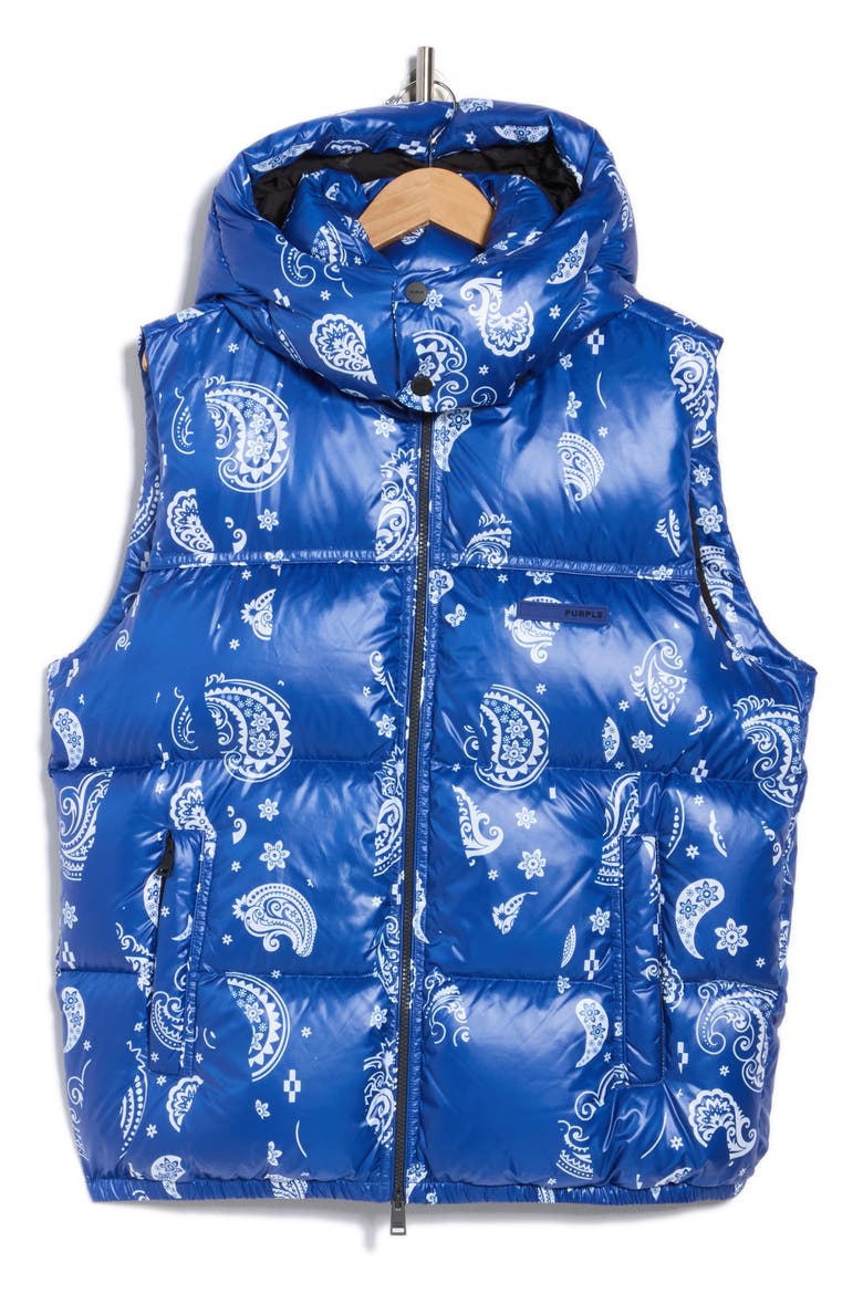 Hooded Down Puffer Vest, Alternate, color, P.S.O.H. PUFFER VEST