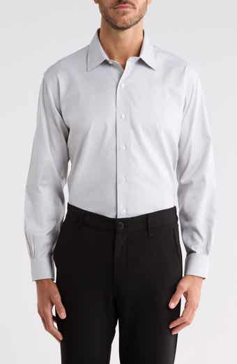 Regular Fit Dobby Dot Non-Iron Dress Shirt