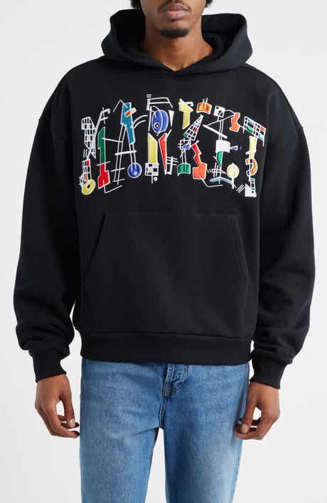 Work of Arc Cotton Graphic Hoodie