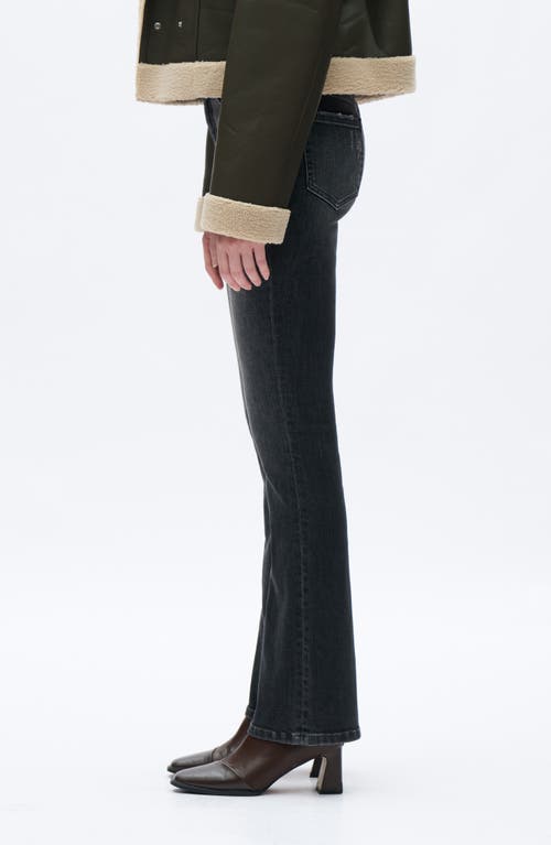 Bayeas High Waist Bootcut Jeans In Black