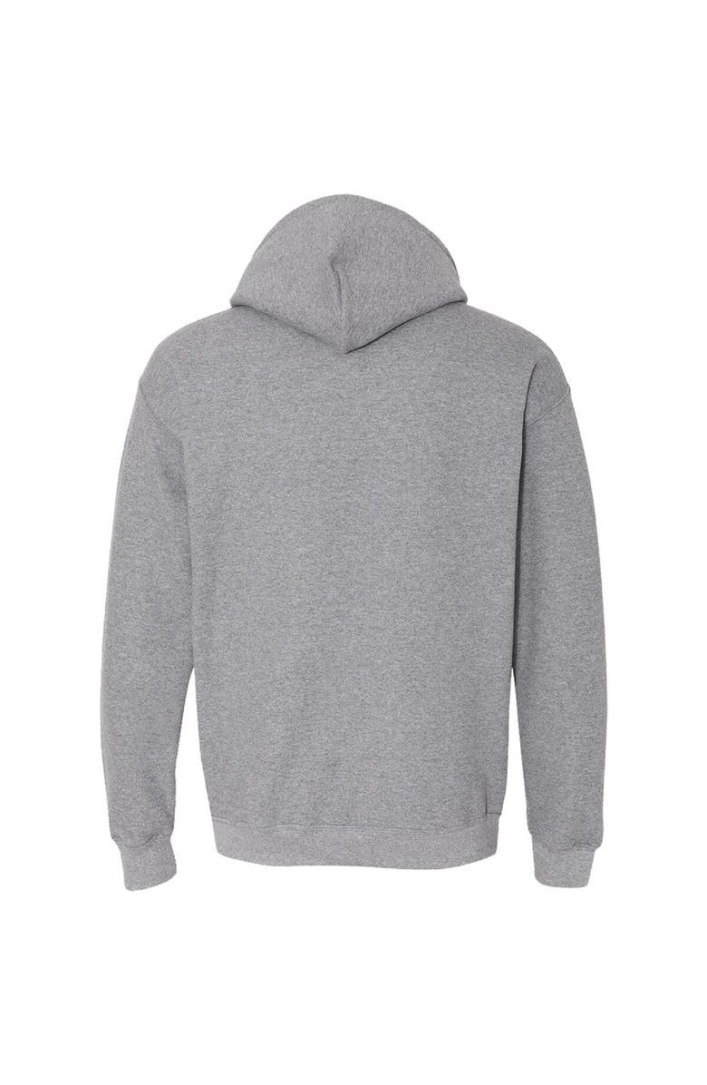 CHECKERED FLAG Men's Checkered Flag Heather Gray NASCAR 75th Anniversary Logo Pullover Hoodie, Alternate, color,