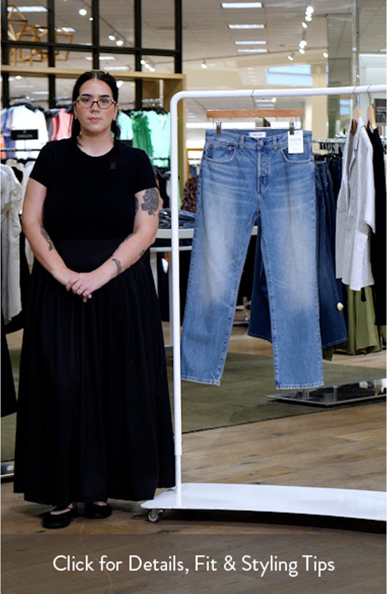 The Longline Straight Jeans, sales video thumbnail