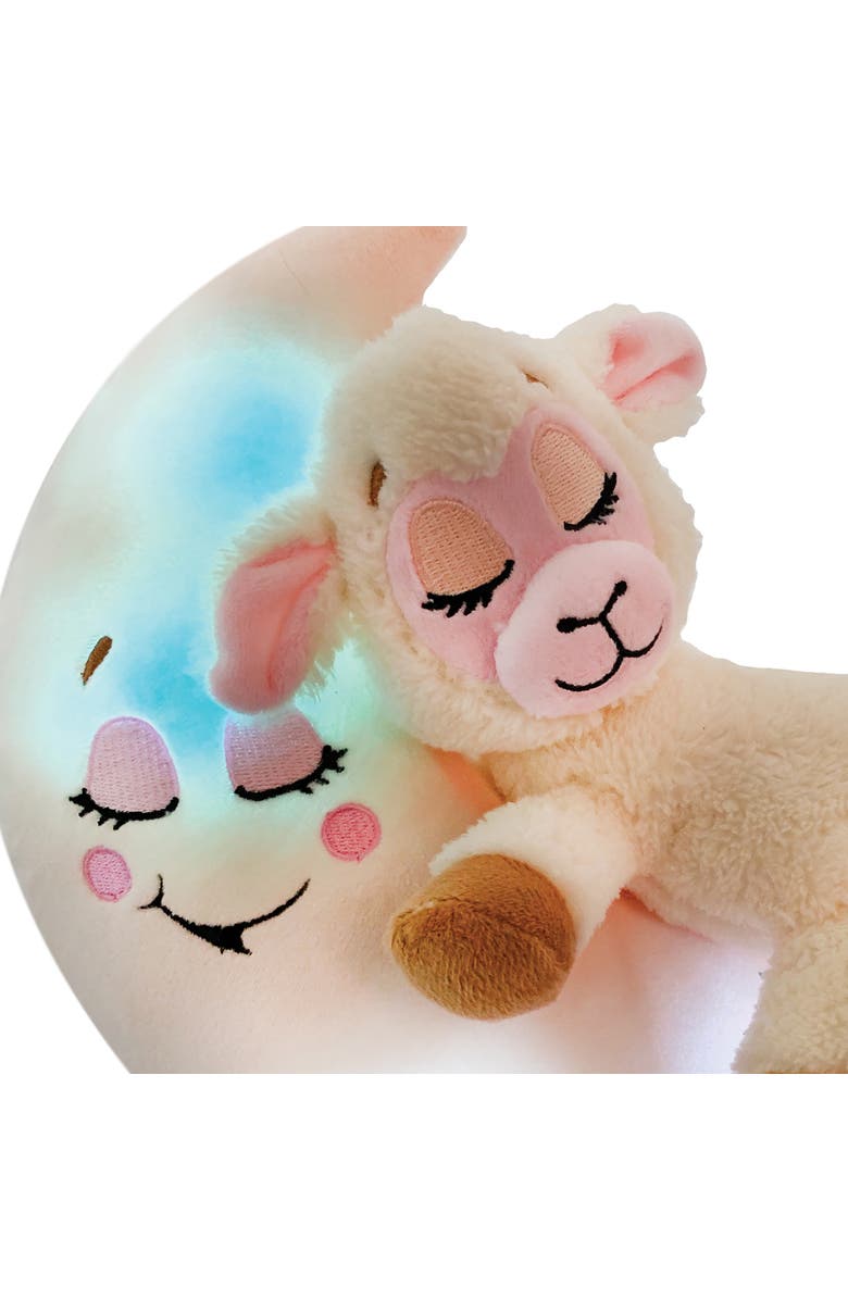 Happpy Nappers Lullabrites Lullabrites Moon Pet Lamb Plush, Alternate, color, Multicolored