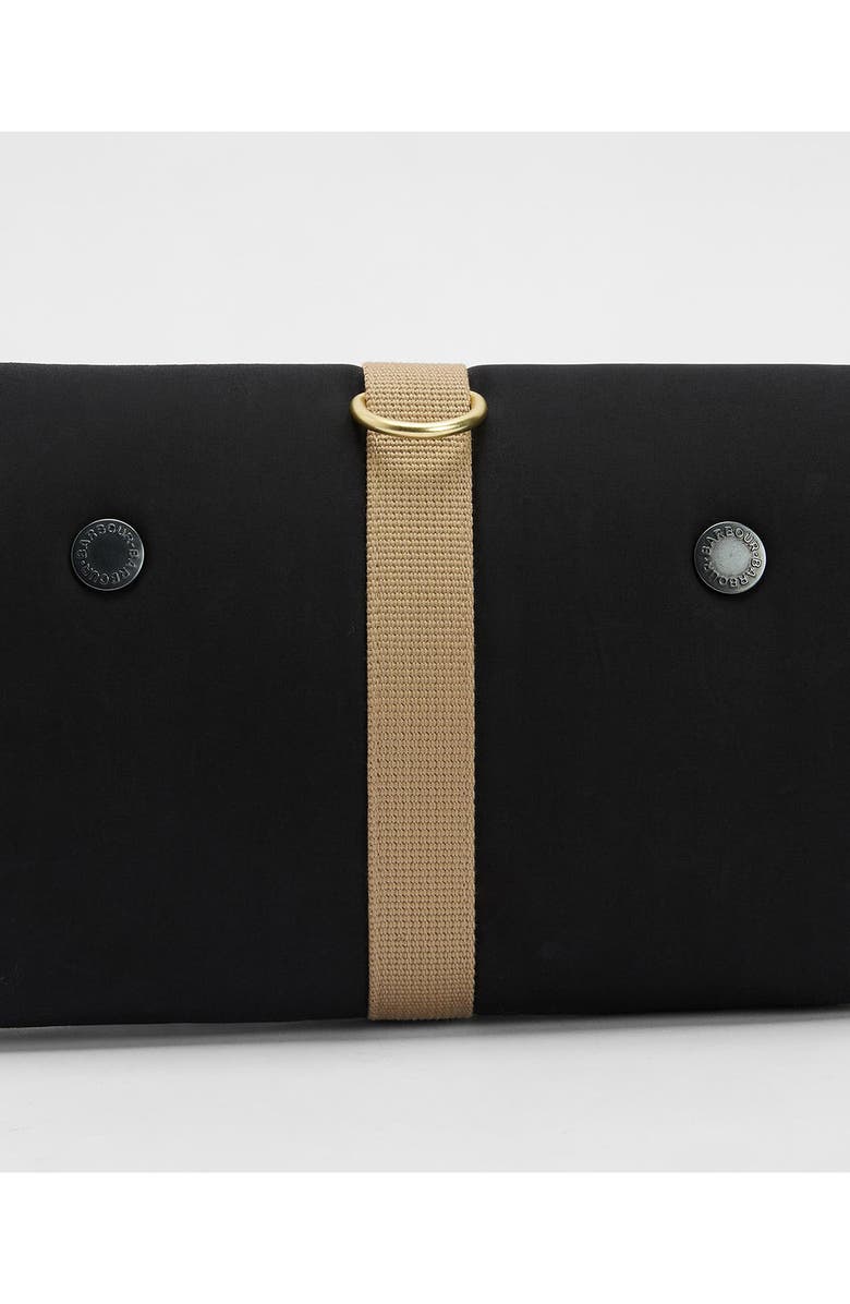 Barbour Transport Hanging Wash Bag, Alternate, color, Black