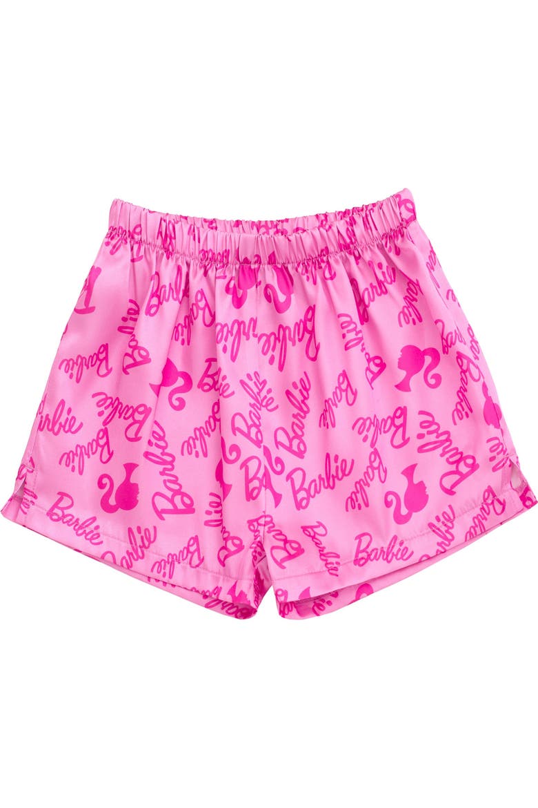 2-Piece Pajama Shorts Set, Alternate, color, Light Pink Print