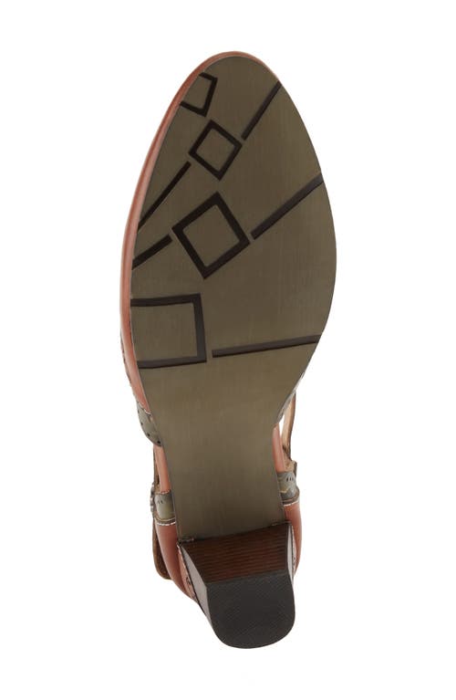 L'artiste By Spring Step Sayyes Ankle Strap Pump In Brown