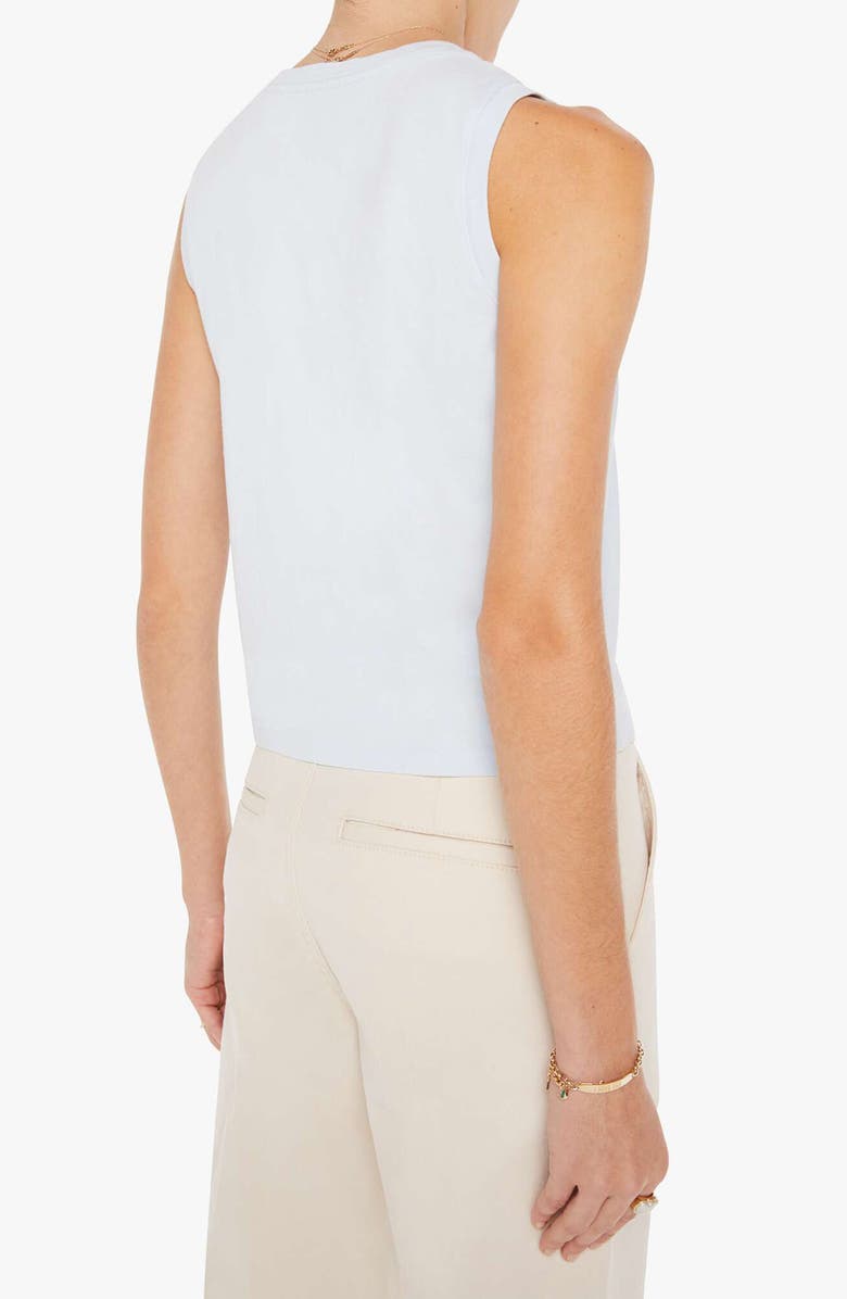 MOTHER The Strong and Silent Type Sleeveless Graphic T-Shirt, Alternate, color, 