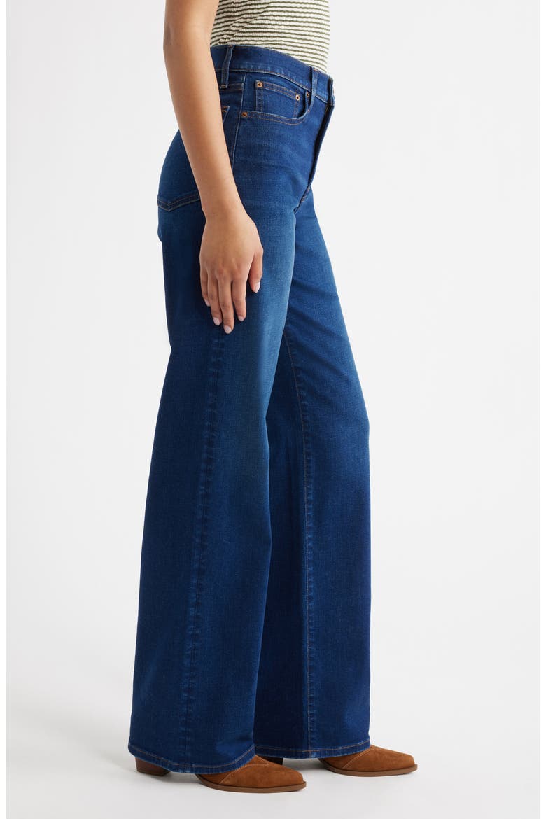 The Perfect Vintage High Waist Wide Leg Jeans, Alternate, color, BASTWICK WASH