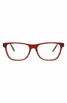 McQueen 53mm Rectangular Optical Glasses