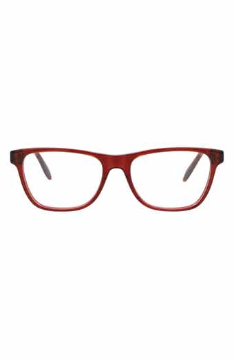 McQueen 53mm Rectangular Optical Glasses