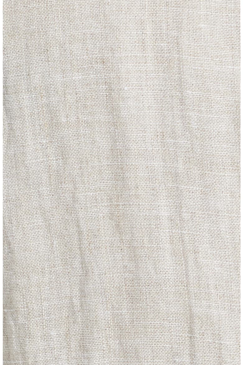 Paradise Breezer Short Sleeve Linen Button-Up Shirt, Alternate, color, NATURAL
