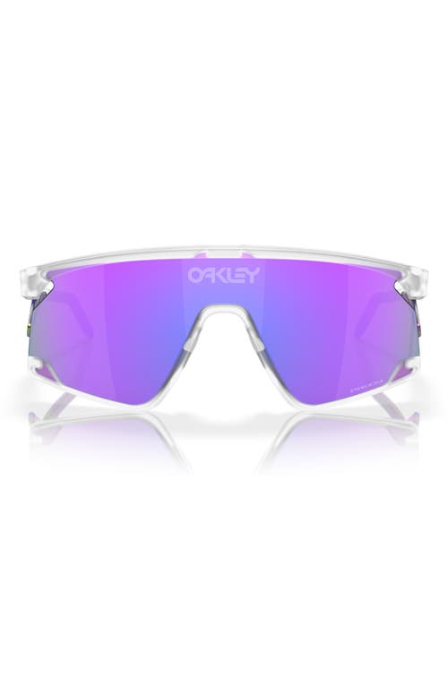 Oakley Bxtr 39mm Polarized Rectangular Sunglasses In Violet