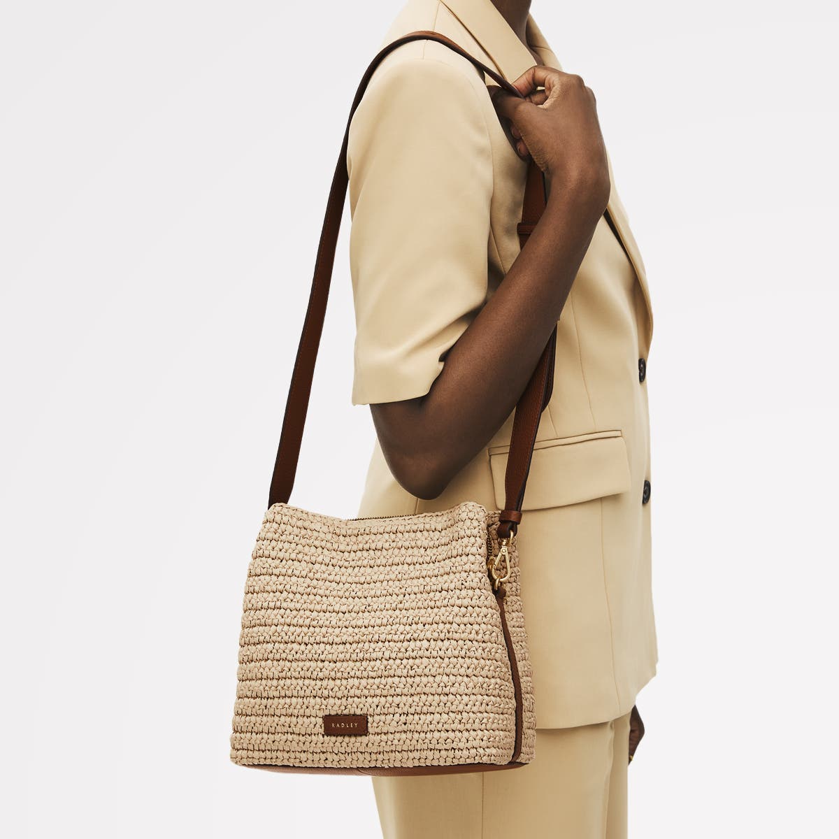 Radley Dukes Place - Crochet Medium Compartment Crossbody Bag, Alternate, color, 