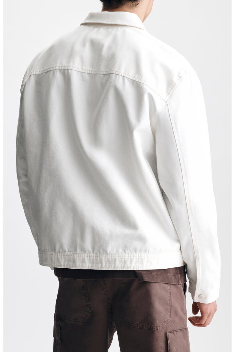 Cotton Overshirt, Alternate, color, ANTIQUE WHITE